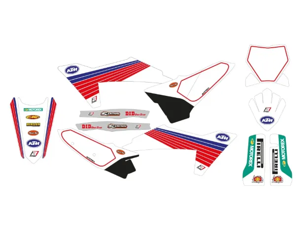 Graphic Kit Retro with Seat Cover