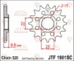 Front Sprocket MX Self-Cleaning, Lightweight