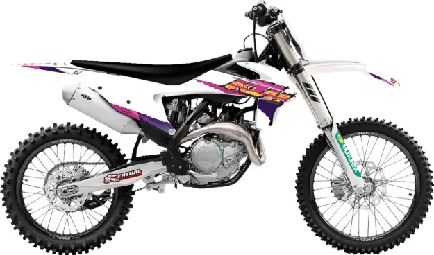 Graphic Kit Retro with Seat Cover