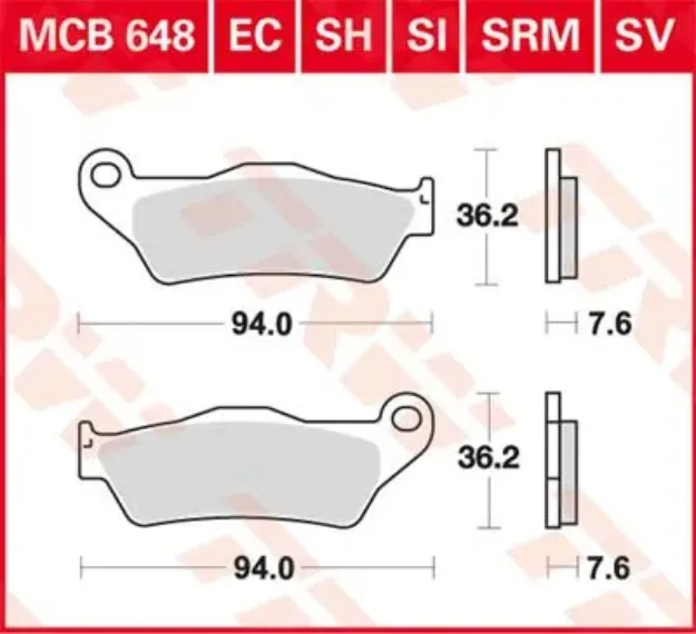 EC Series Ceramic Brake Pads