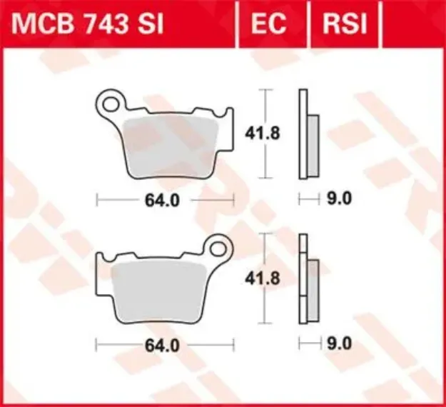 EC Series Ceramic Brake Pads