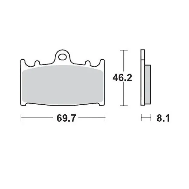Racing GP SinterPRO Offroad Brake Pads