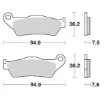 Racing GP SinterPRO Offroad Brake Pads