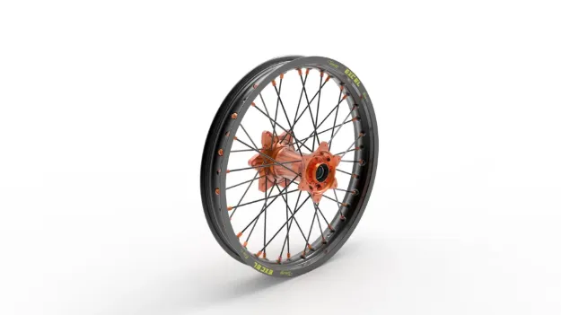Elite MX-EN Wheel, black spokes