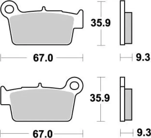 Nitro Brake Pads