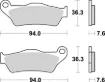 CS Carbon Brake pad
