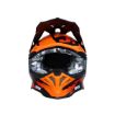 JUST1 J39 POSEIDON FLUO ORANGE RED BLACK