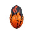 JUST1 J39 POSEIDON FLUO ORANGE RED BLACK