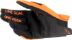 ALPINESTARS GLOVE RADAR ORN/BLACK