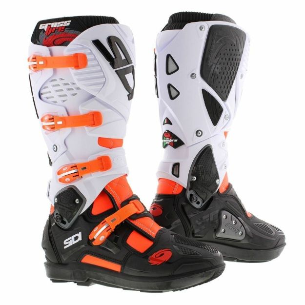 Sidi Crossfire 3 SRS Orange Fluor-Black White