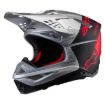 ALPINESTARS SUPERTECH S-M10 SILVER BLACK ORANGE FLUO M&G