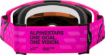 ALPINESTARS VISION 8 CORP PINK MIRROR-RED