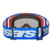 ALPINESTARS VISION 8 WORDMARK BL/ORG MIRROR-RED