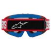 ALPINESTARS VISION YOUTH BLAZE RED MIRROR SILVER