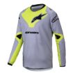 ALPINESTARS 2025 RACER VEIL GRAY/YELLOW-OTROŠKI KOMPLET
