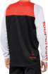 100% JERSEY R-CORE LS BK/RD