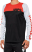 100% JERSEY R-CORE LS BK/RD