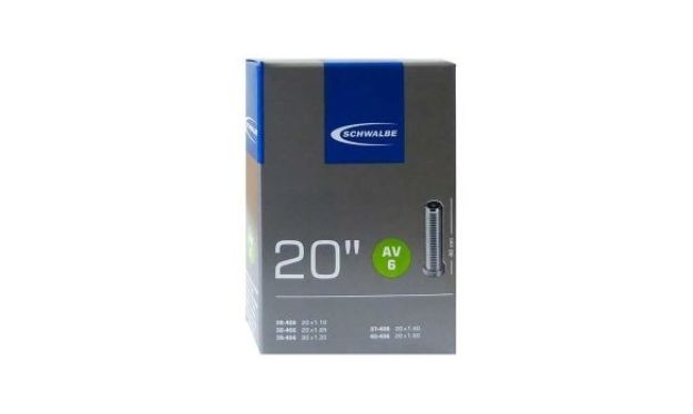 COL 20 - SCHWALBE TUBE NR6 AV 40MM 28/40-406