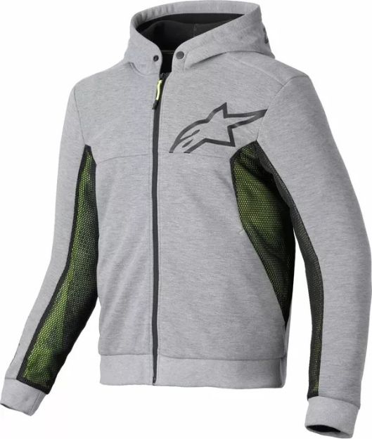 ALPINESTARS JACKET/HOODIE CHROME AIR GRY/BLK S