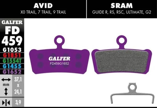 G1652 E-Bike Brake Pads
