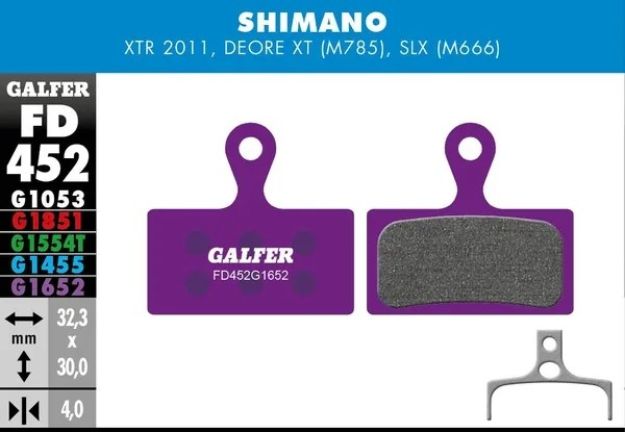 G1652 E-Bike Brake Pads
