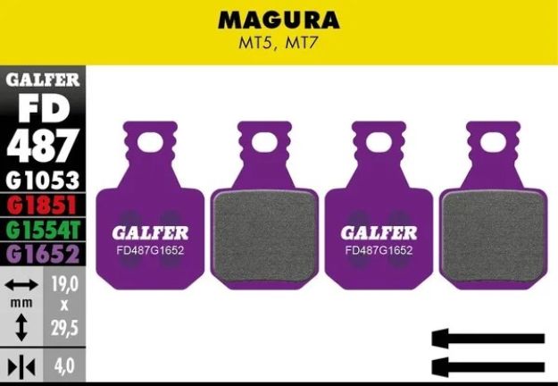G1652 E-Bike Brake Pads