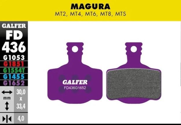 G1652 E-Bike Brake Pads