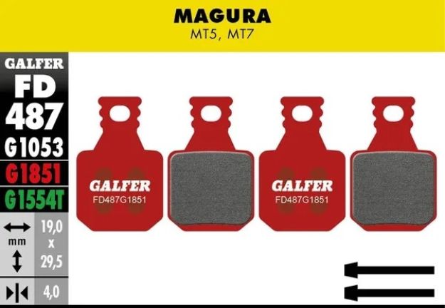 G1851 Advanced Brake Pads