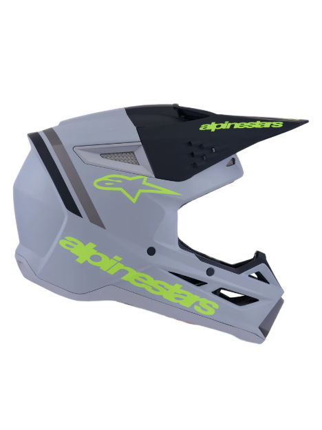 ALPINESTARS SM3 Radium Gray Black Yellow Fl Matt