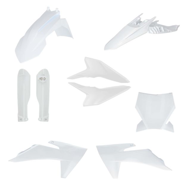 ACERBIS FULL PLASTIC KIT KTM SX 50 WHITE