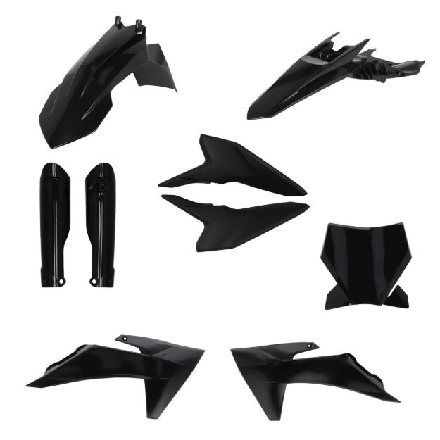 ACERBIS FULL PLASTIC KIT KTM SX 50 BLACK