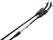 Black Vinyl Throttle Cable
