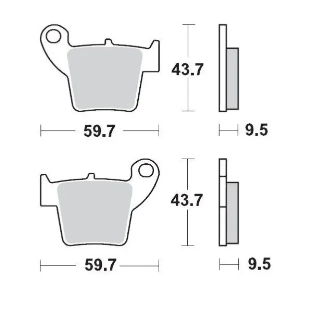 Racing Brake Pads Offroad