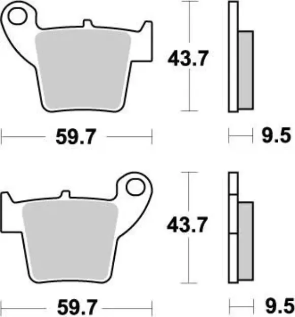 Nitro Brake Pads