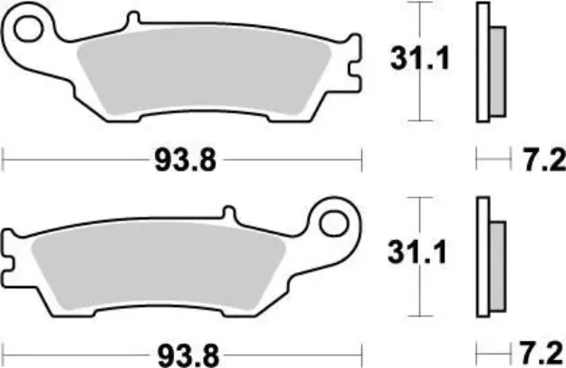 Nitro Brake Pads