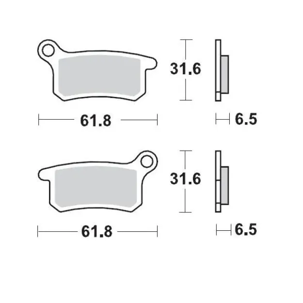 Racing GP SinterPRO Offroad Brake Pads