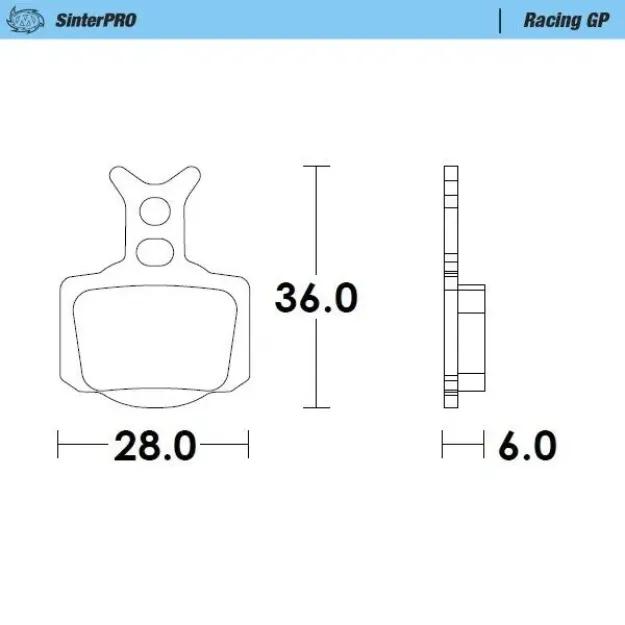 Racing GP SinterPRO Offroad Brake Pads