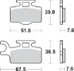 SI Offroad Sintered Brake Pads