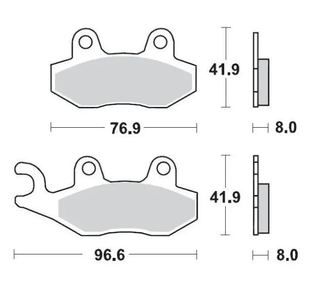Racing GP SinterPRO Offroad Brake Pads