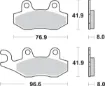 SI Offroad Sintered Brake Pads