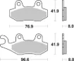 RSI Offroad Racing Sintered Brake Pads