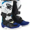 Slika ALPINESTARS TECH 3S YOUTH - BELA / ČRNA / MODRA