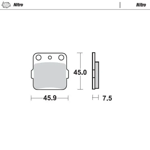 Nitro ATV Brake Pads