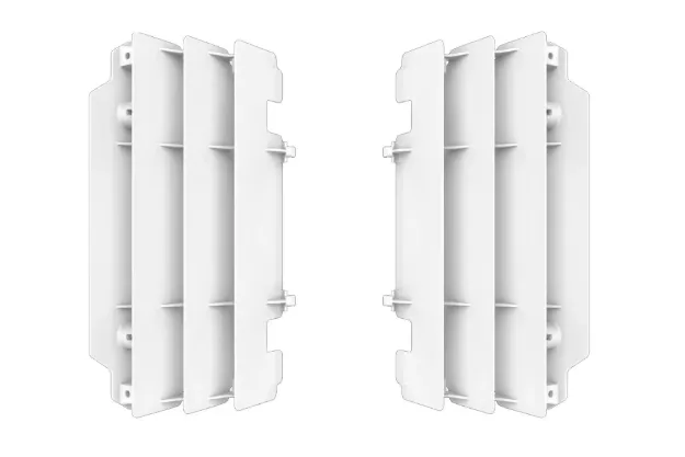 Radiator louvers