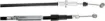 Black Vinyl Clutch Cable
