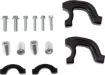 Evo 2 Black Debris Deflectors with Tapered Clamp Set