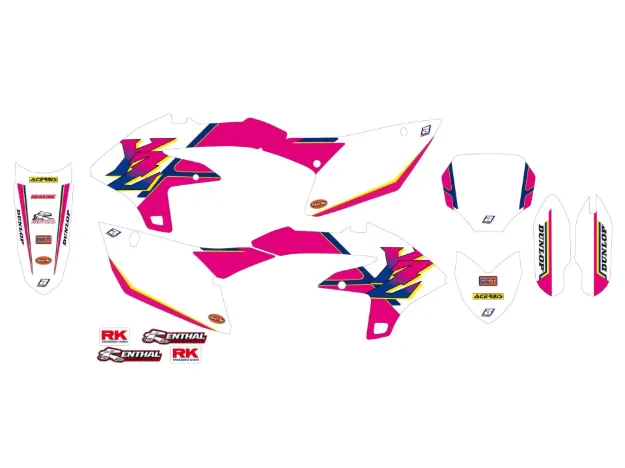 Graphic Kit Retro with Seat Cover