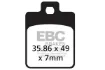 SFAC Carbon Series Scooter Brake Pads