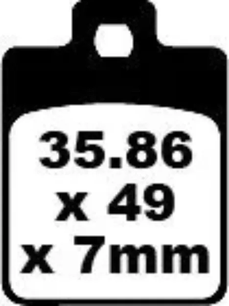 SFA Series Organic Scooter Brake Pads