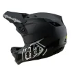 Slika Troy Lee Designs D4 CARBON ČELADA STEALTH ČRNA